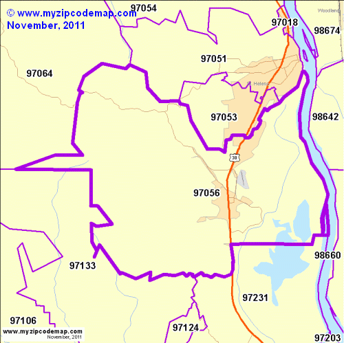 map of 97056