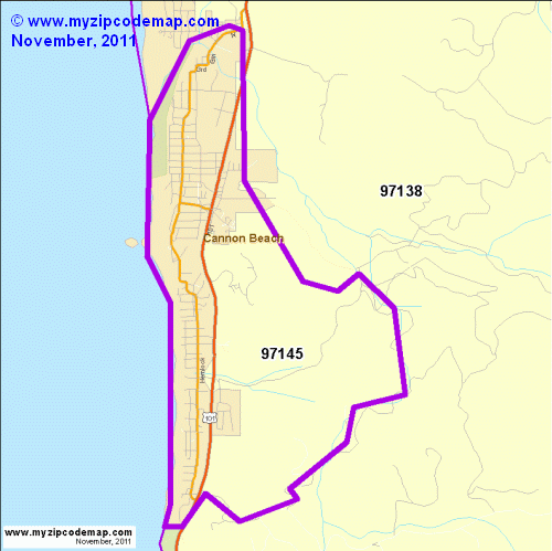map of 97145