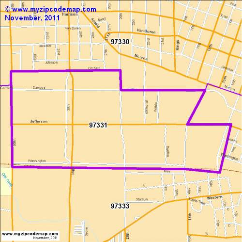 map of 97331
