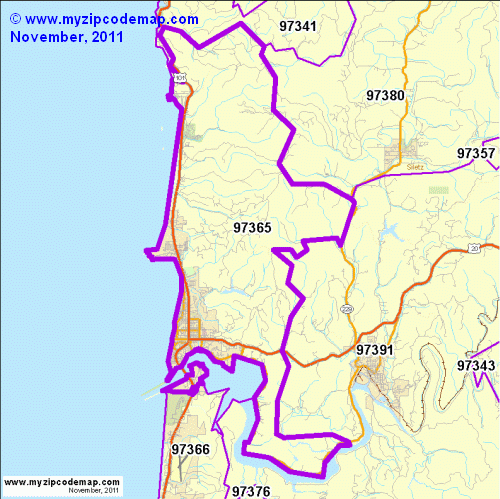 map of 97365