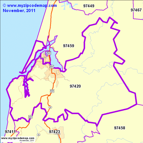 map of 97420
