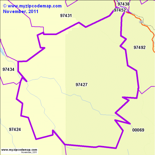map of 97427