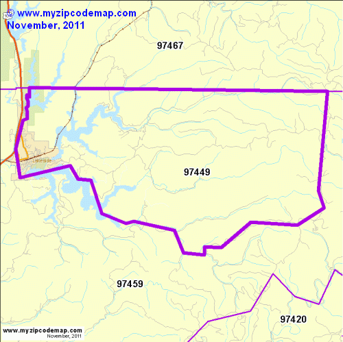 map of 97449