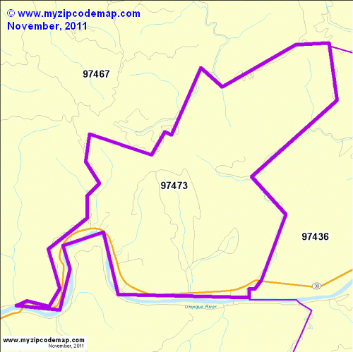 map of 97473