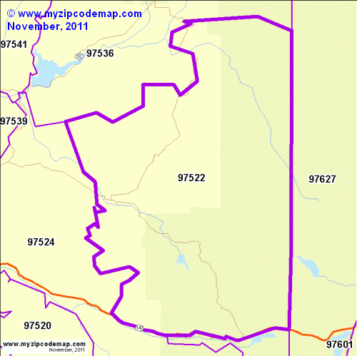 map of 97522