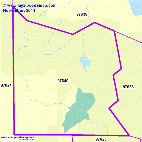 map of 97640