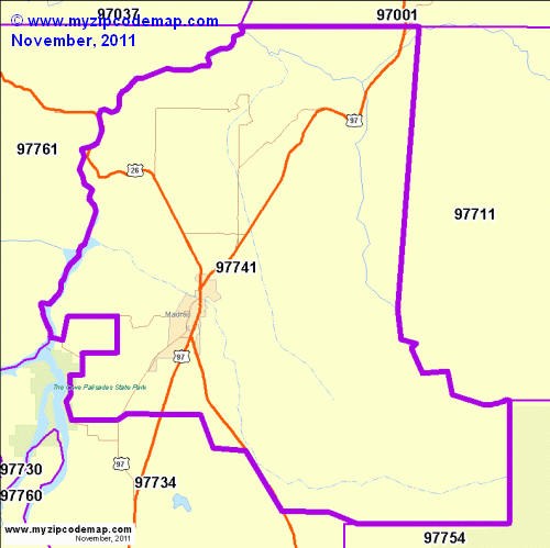 map of 97741