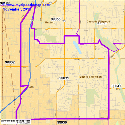 map of 98031