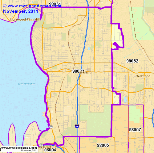map of 98033