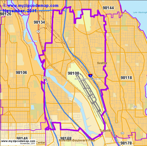 map of 98108