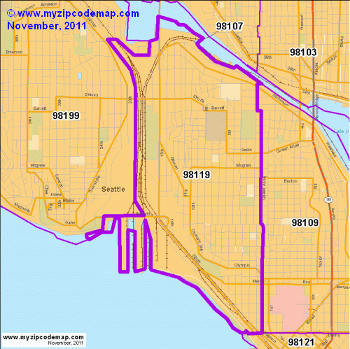 map of 98119