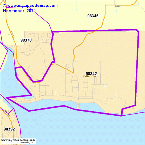 map of 98342