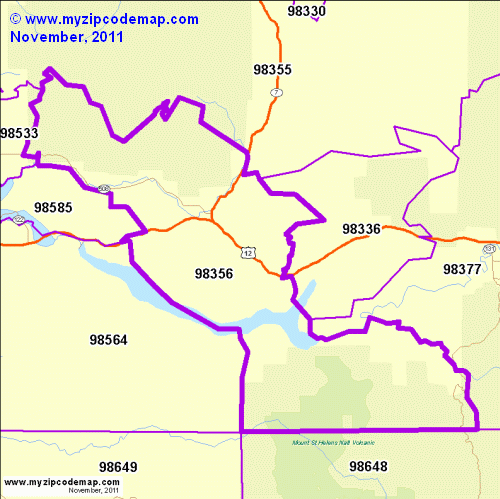 map of 98356