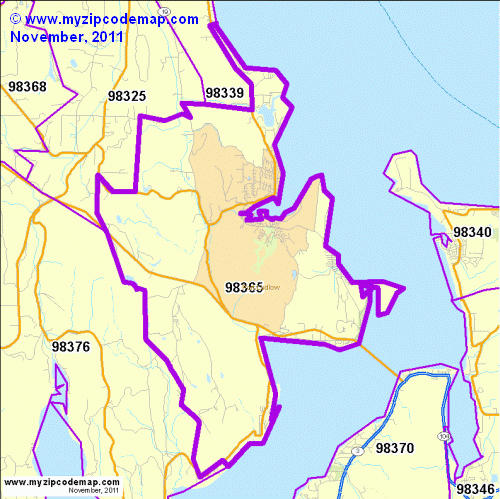 map of 98365