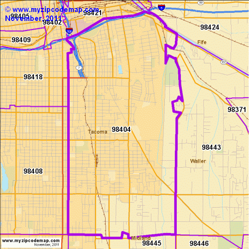 map of 98404