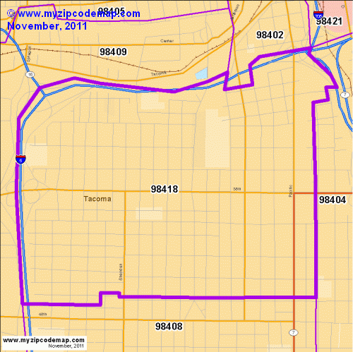 map of 98418