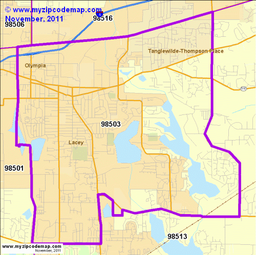 map of 98503