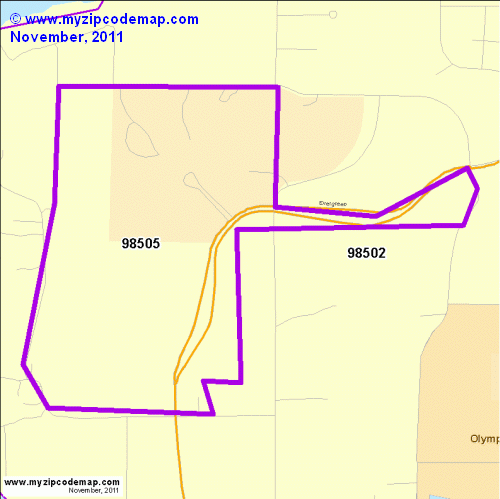 map of 98505