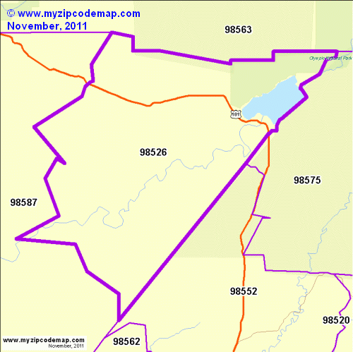 map of 98526