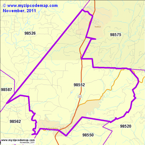 map of 98552