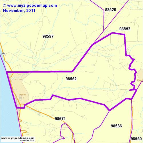 map of 98562