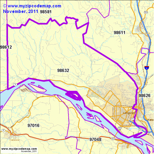 map of 98632