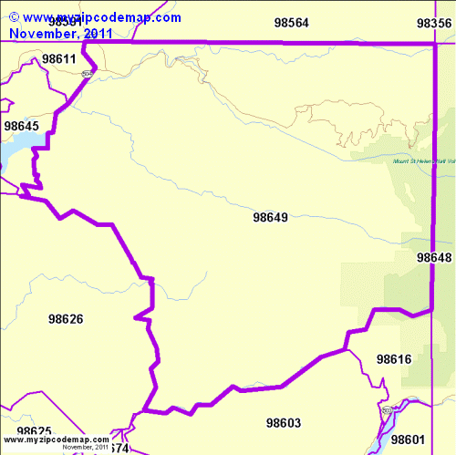 map of 98649