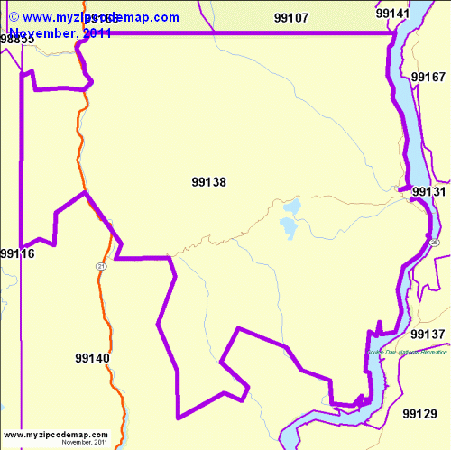 map of 99138