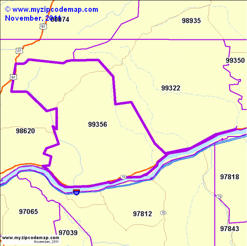 map of 99356