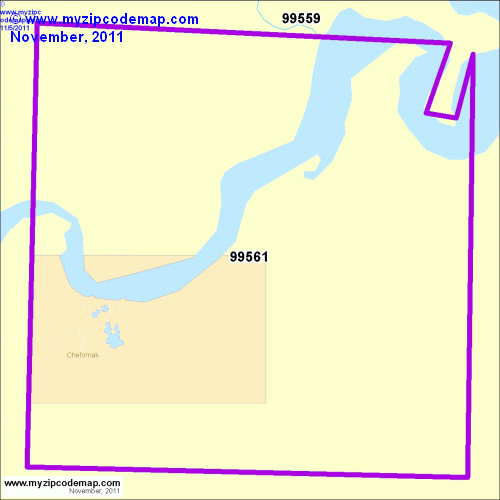 map of 99561