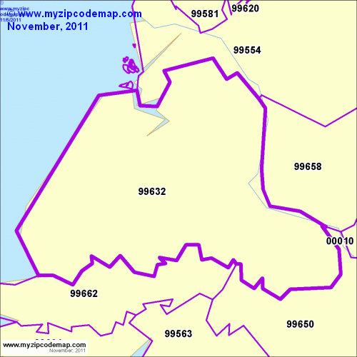 map of 99632