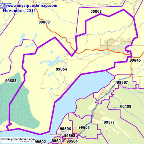map of 99654