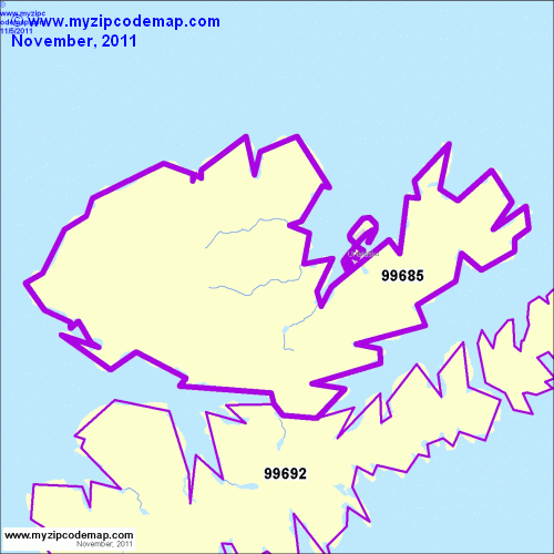 map of 99685