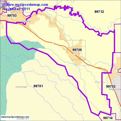 map of 99705