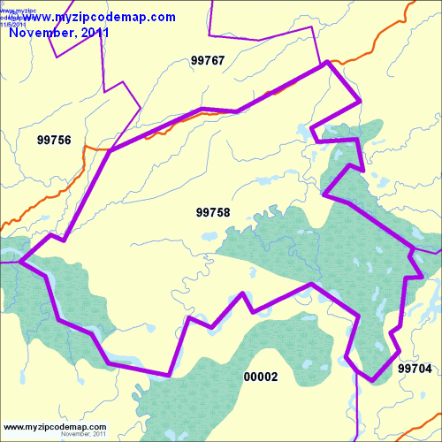 map of 99758