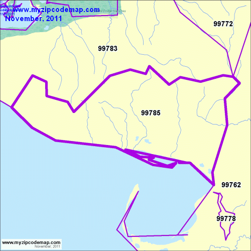 map of 99785