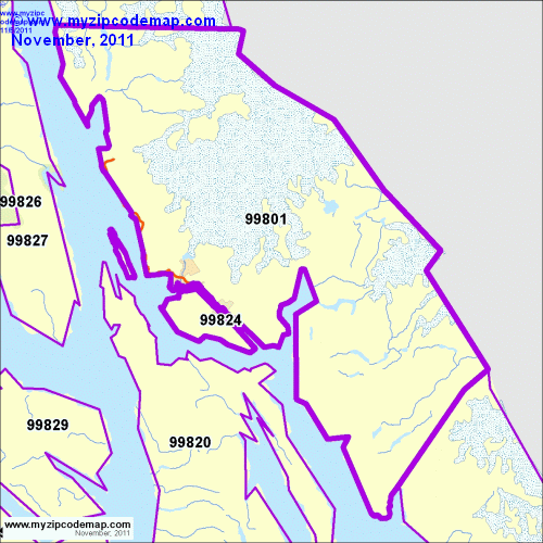 map of 99801