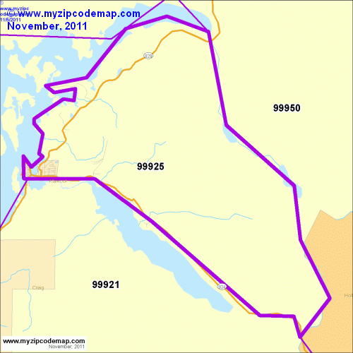 map of 99925
