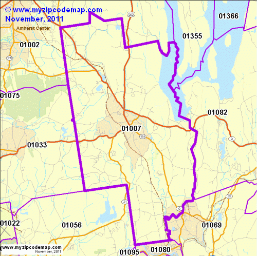 map of 01007