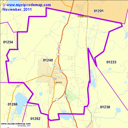 map of 01240