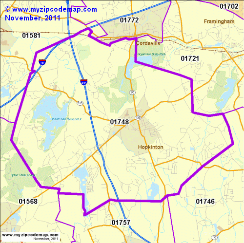 map of 01748