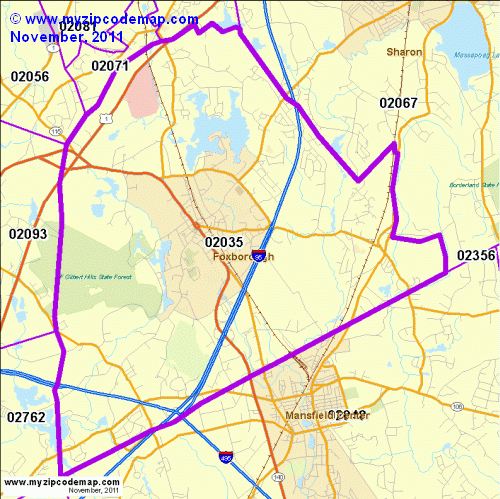 map of 02035