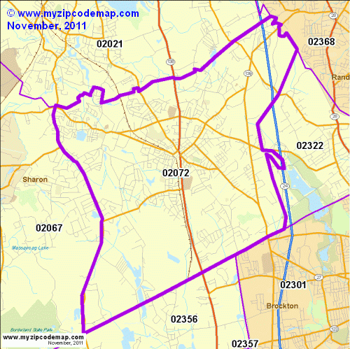 map of 02072