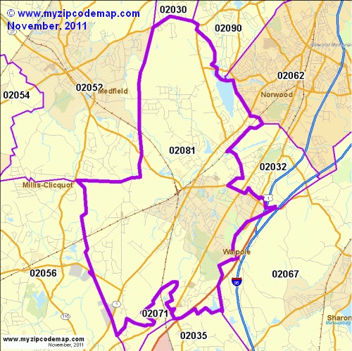 map of 02081
