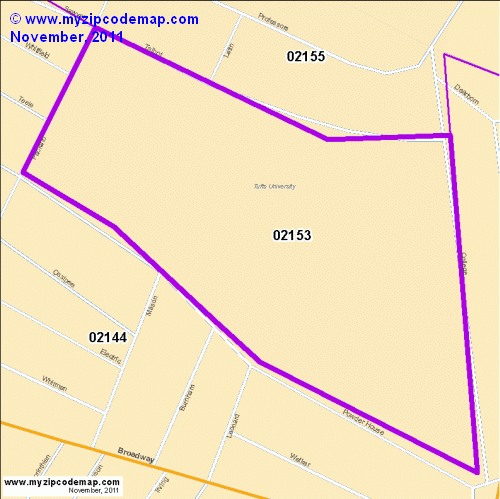 map of 02153
