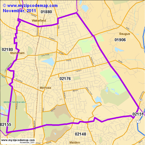 map of 02176