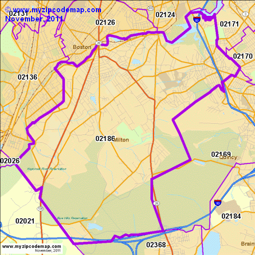 map of 02186