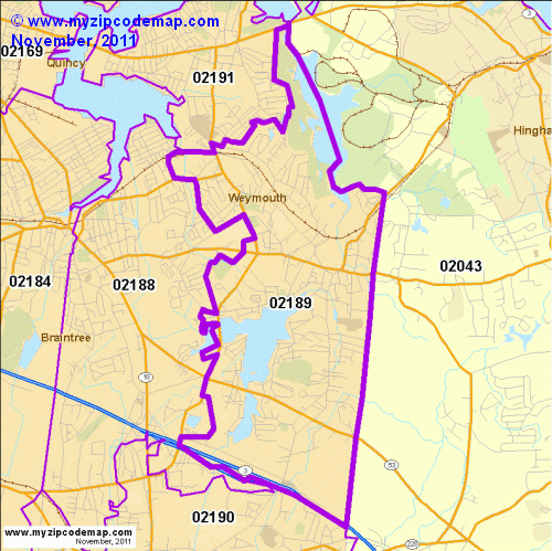 map of 02189