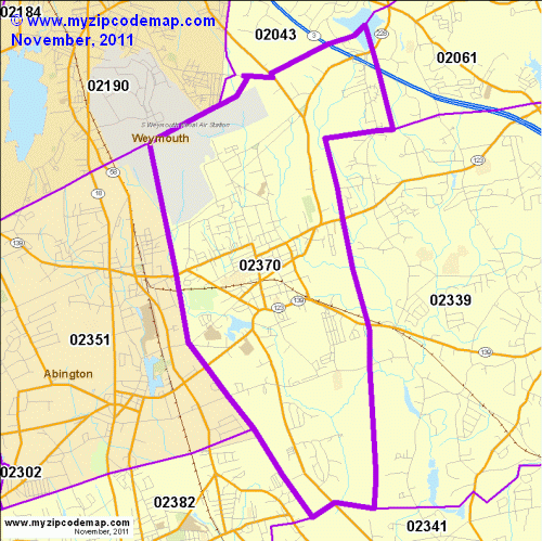map of 02370