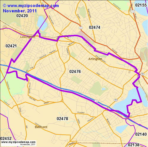 map of 02476